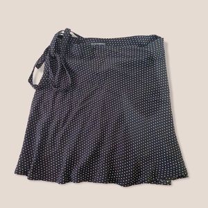 Brandy Melville Genevieve wrap skirt polka dot
